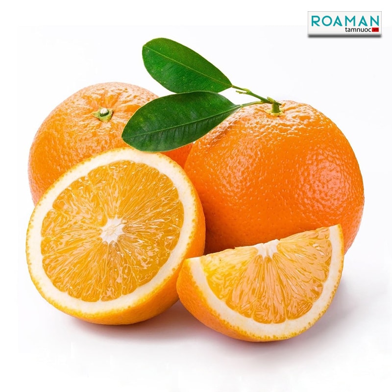 Trái cam, có chứa chất enzyme bromeblain có khả năng làm trắng răng một cách nhanh chóng và hiệu quả. (Ảnh:Internet)